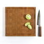 Preview: Hirnholzbrett  Birne 29,8 x 31,2 x 2,4 cm