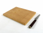 Preview: Hirnholzbrett Kirsche 26,5 x 20,2 x 1,5 cm ohne Rille