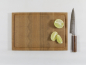 Preview: Hirnholzbrett Eiche 35,1 x 23,6 x 2,2 cm
