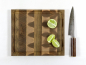 Preview: Hirnholzbrett Nussbaum 29,5 x 25,4 x 1,9 cm