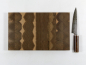 Preview: Hirnholzbrett Nussbaum 38,4 x 23,3 x 2,5 cm