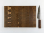 Preview: Hirnholzbrett Walnuss 38,5 x 25,8 x 2,5 cm