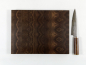 Preview: Hirnholzbrett Schwarznussholz 35,2 x 26,4 cm