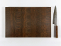 Preview: Hirnholzbrett Nussbaum 39,7 x 26 cm