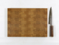 Preview: Hirnholzbrett Eiche 37,8 x 26,2 x 2,3 cm