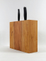 Preview: Messerblock  Apfelholz 29,6 cm