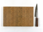 Preview: Hirnholzbrett Eiche 35,7 x 23,4 x2,2 cm