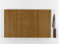 Preview: Hirnholzbrett Eiche 53,7 x 32 x 2,8 cm