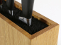 Preview: Messerblock Eiche 29 cm