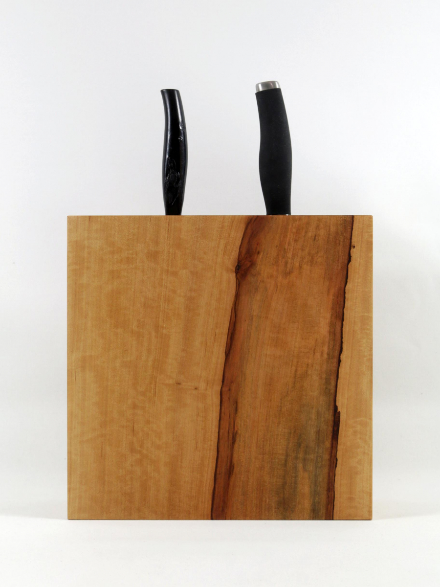 Messerblock rotkerniger Birnbaum 27 cm