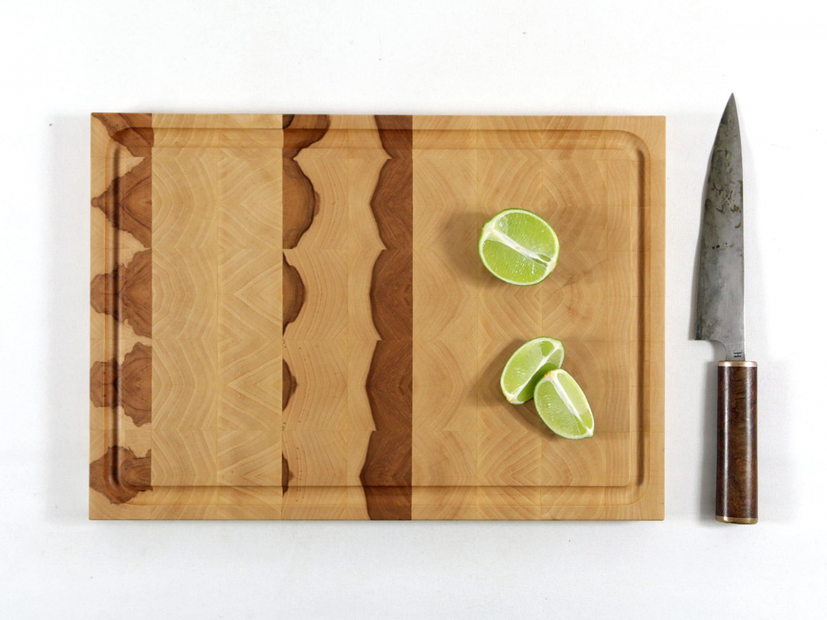 Hirnholzbrett Apfel 37,2 x 26,3 x 2,3 cm