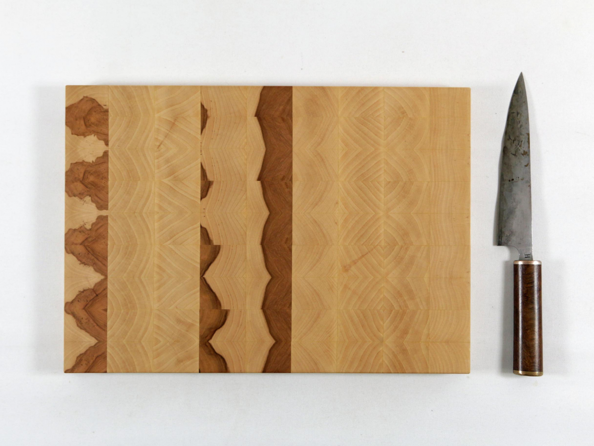 Hirnholzbrett Apfel 37,2 x 26,3 x 2,3 cm