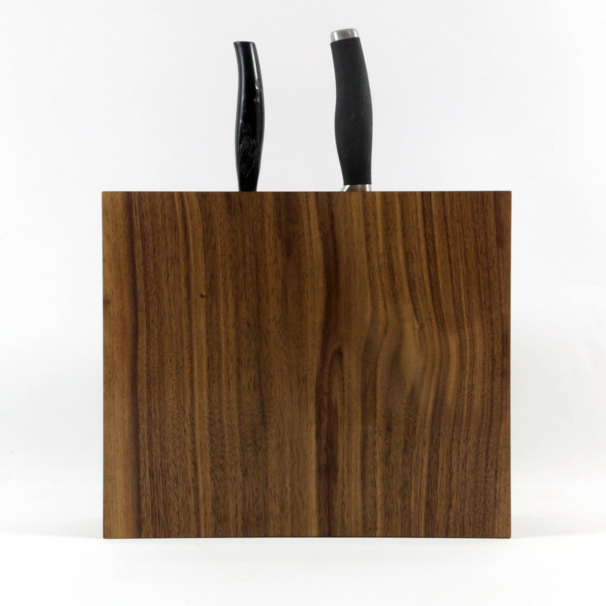 Messerblock Schwarznuss 31,6 cm 2. Wahl