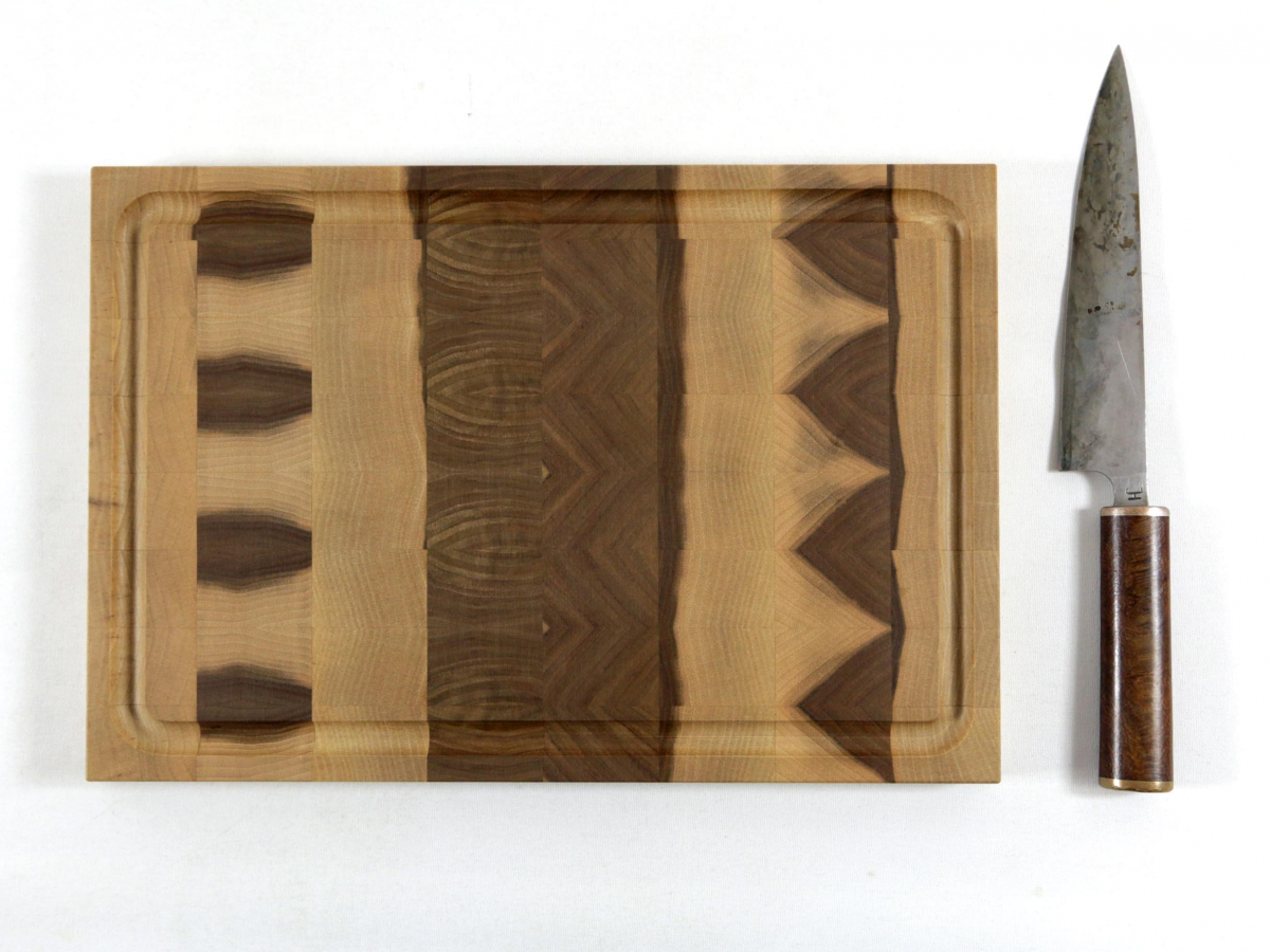 Hirnholzbrett Nussbaum Sonderpreis 34 x 23 cm