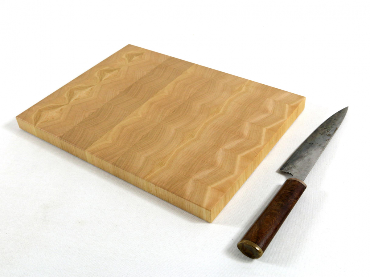 Hirnholzbrett Kirsche 30,8 x 23,3 cm ohne Rille