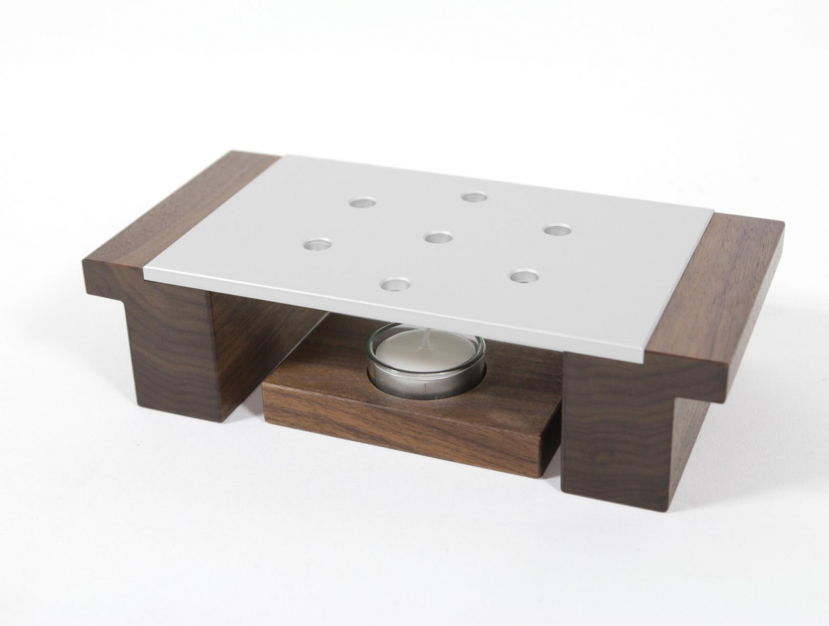 Stövchen Schwarznuss Größe I