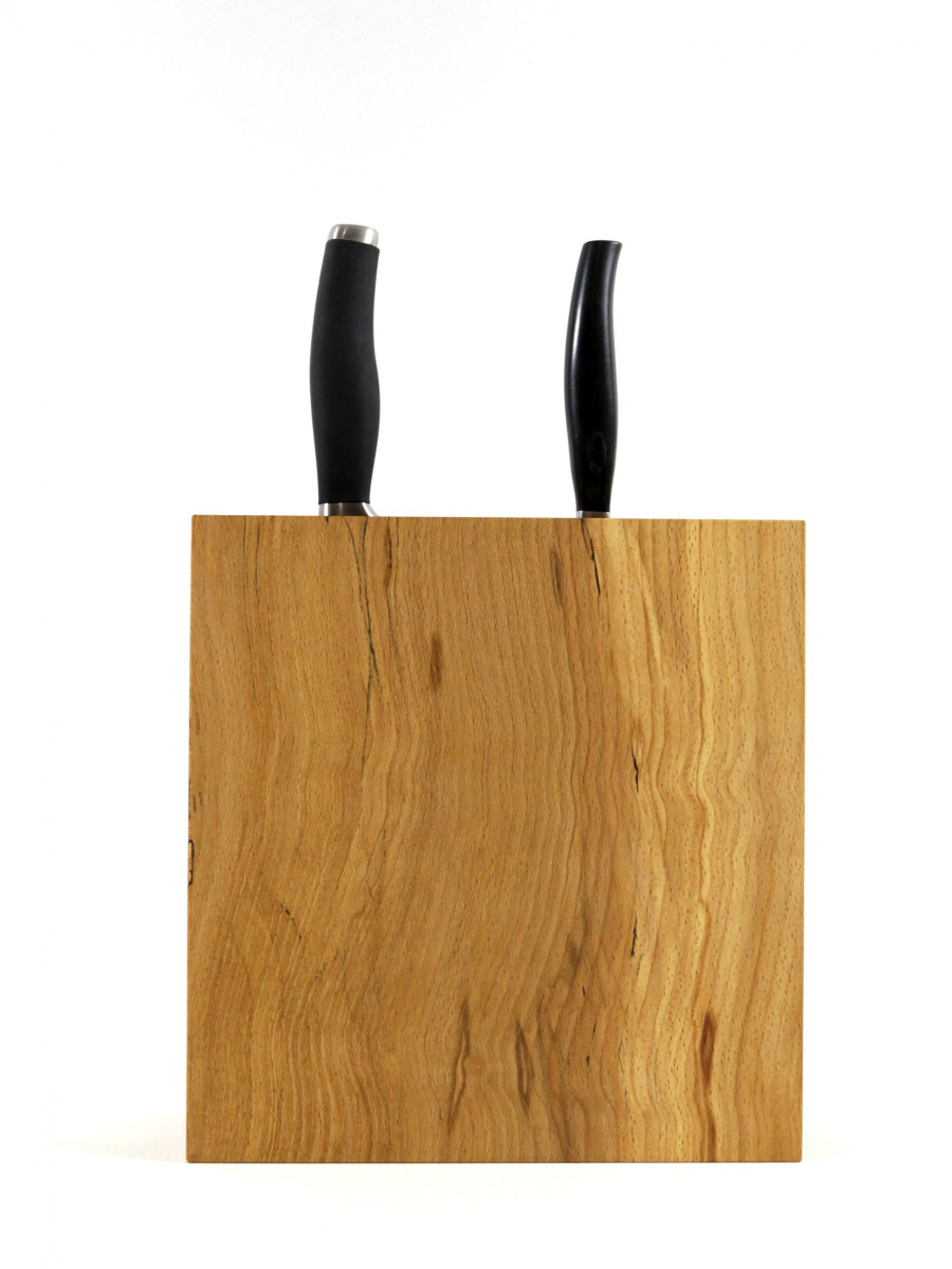 Messerblock gestockte Buche 25,8 cm