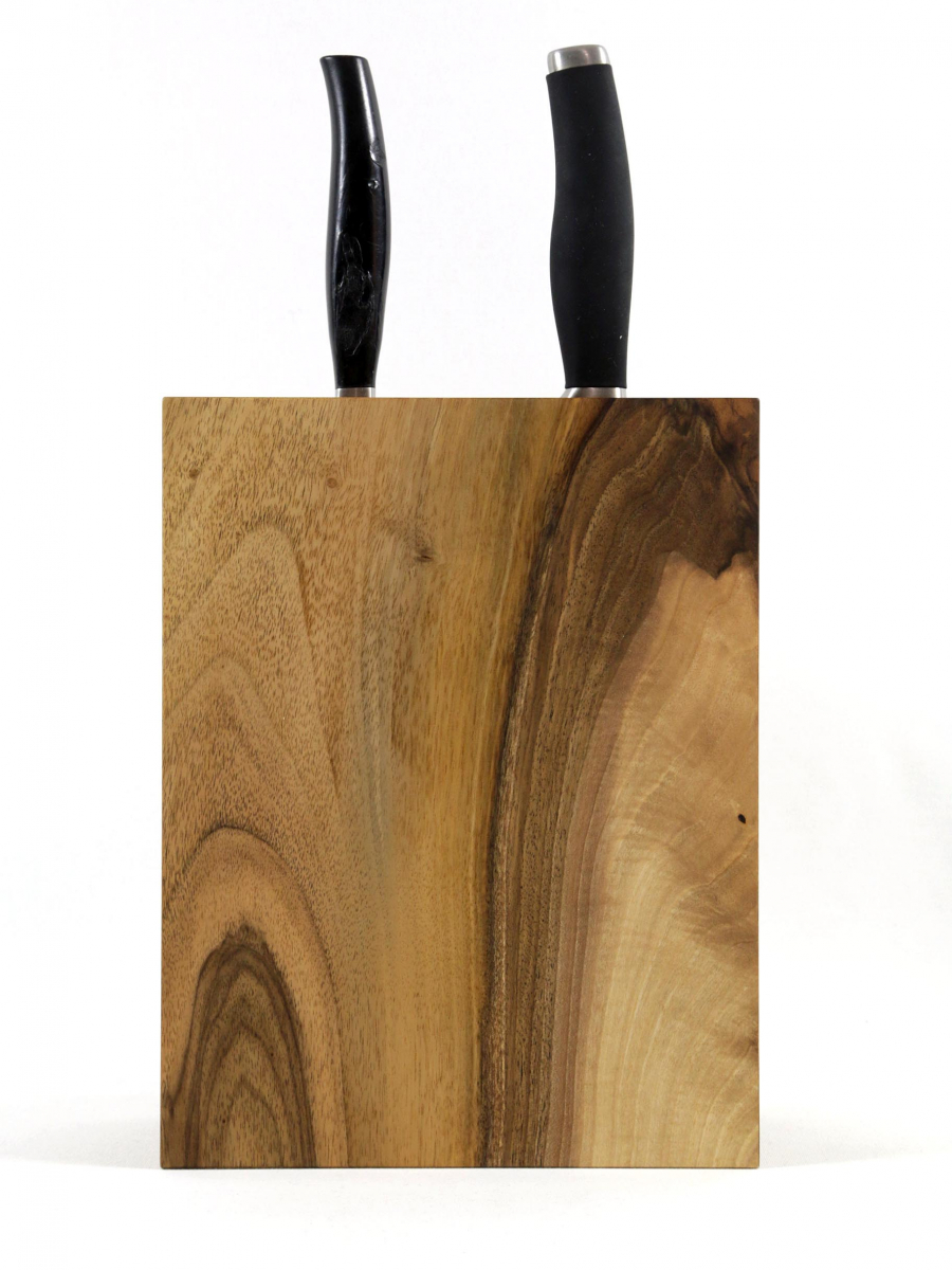 Messerblock Nussbaum 20,8 cm