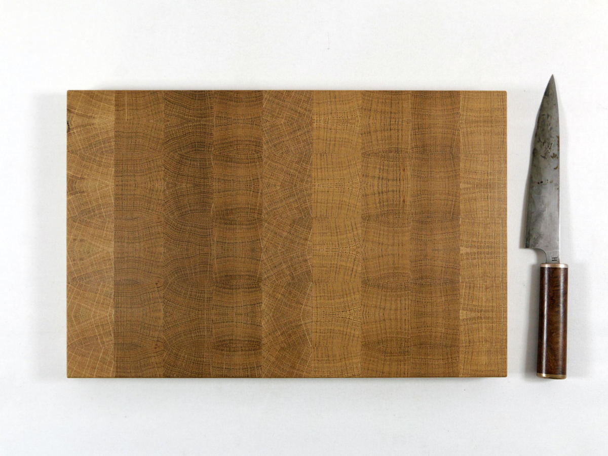 Hirnholzbrett Eiche 40,2 x 26,4 x 2,2 cm