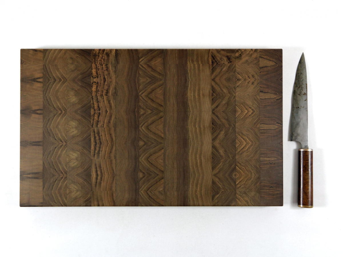 Hirnholzbrett Nussbaum 47 x 28,2 x 2,6