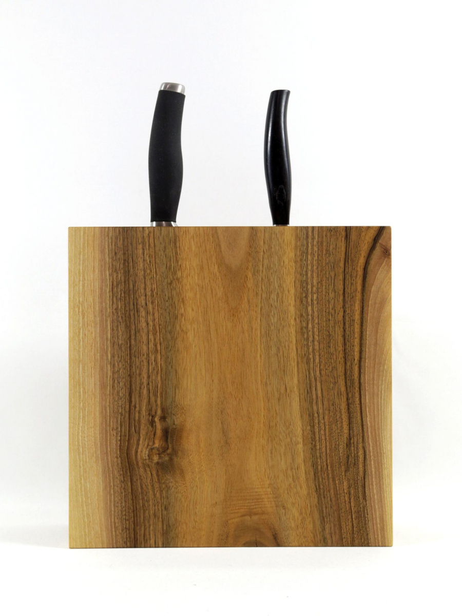 Messerblock Nussbaum 27 cm