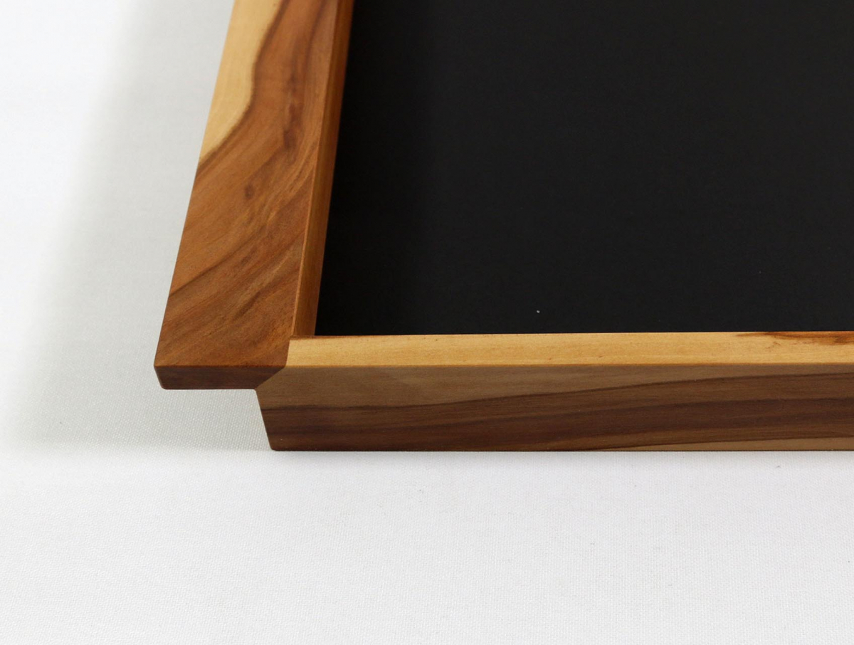 Tablett "wildes" Apfelholz Größe 3