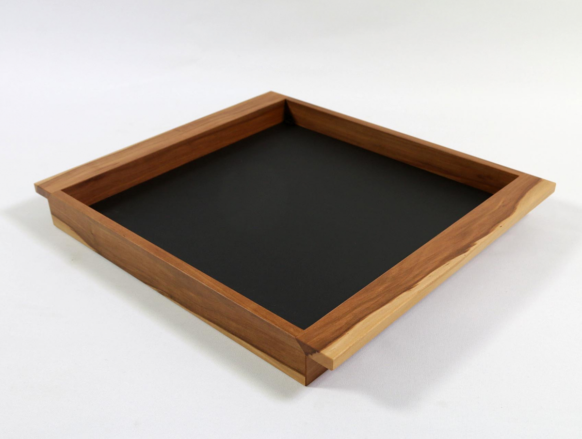 Tablett "wildes" Apfelholz Größe 2