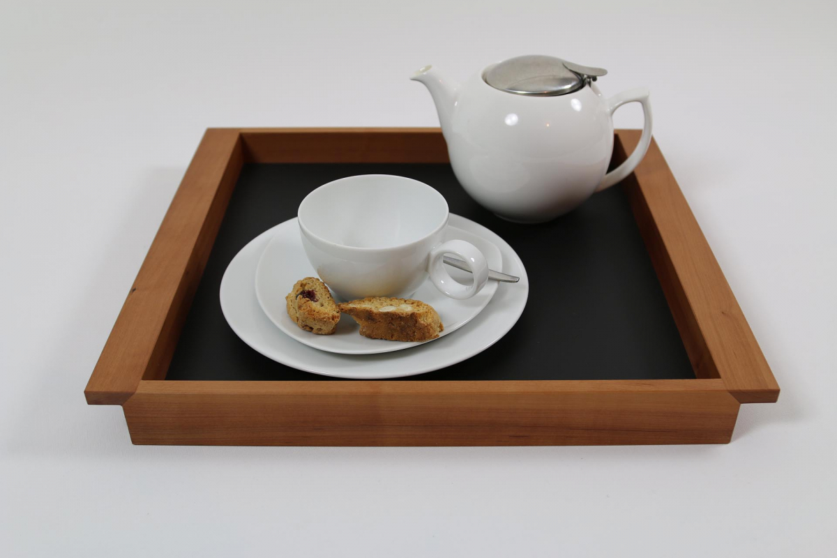 Tablett Elsbeere gedämpft Größe 2