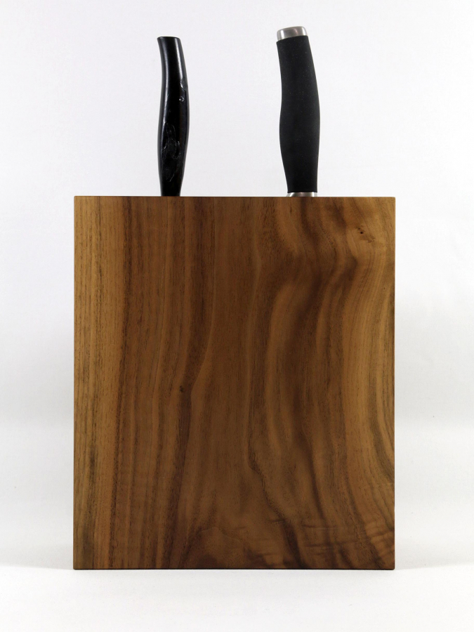 Messerblock Schwarznuss 23,1 cm