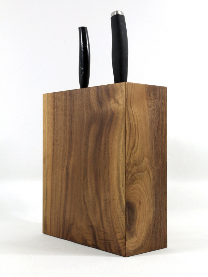 Messerblock Schwarznuss 23,1 cm