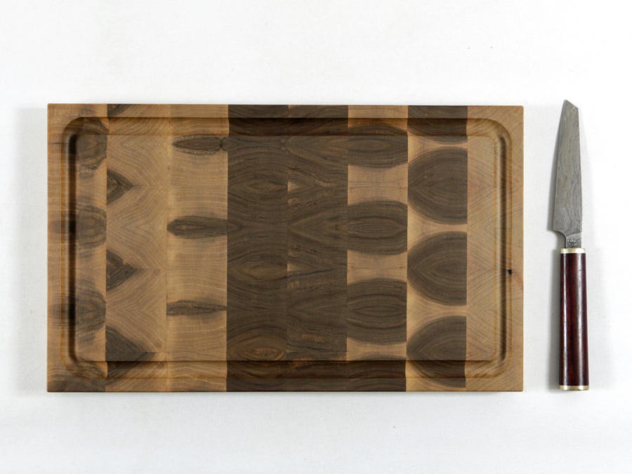 Hirnholzbrett Nussbaum 34,1 x 20,7 cm  Sonderpreis