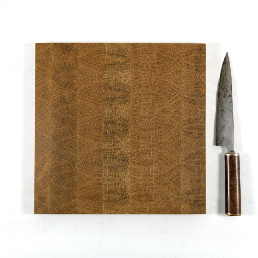 Hirnholzbrett Eiche 29,3 x 29,3 cm