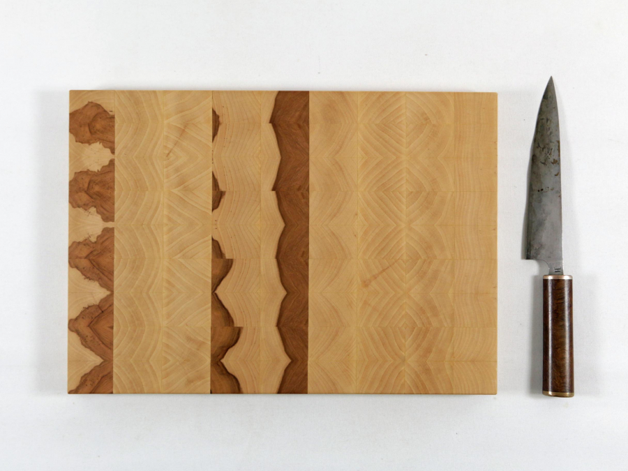 Hirnholzbrett Apfel 37,2 x 26,3 x 2,3 cm