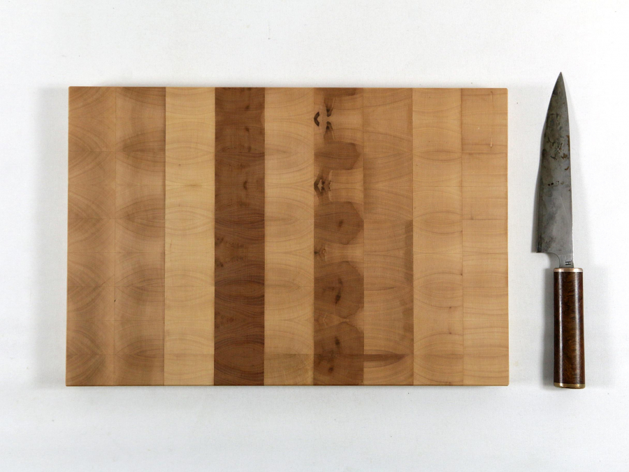 Hirnholzbrett Elsbeere 39 x 26,4 x 2,3 cm