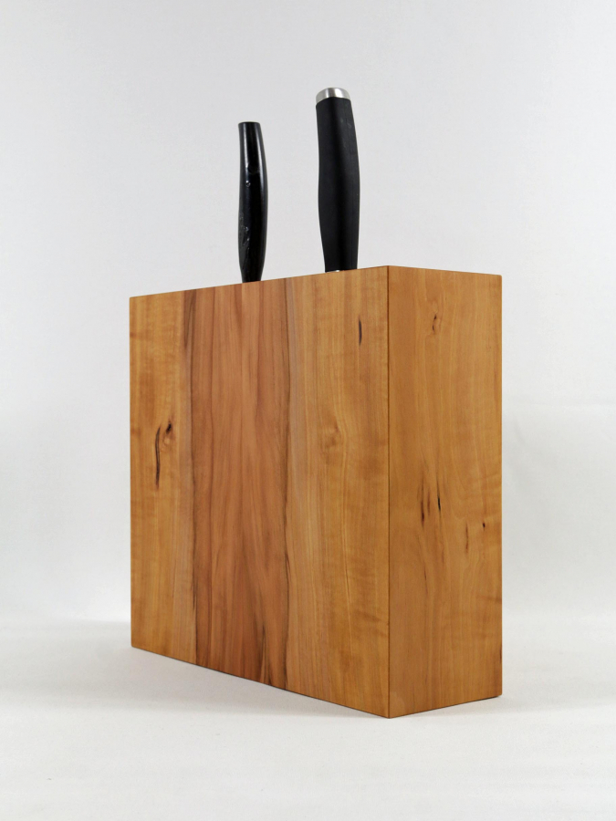 Messerblock  Apfelholz 29,6 cm