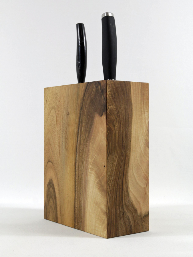 Messerblock Nussbaum 20,8 cm