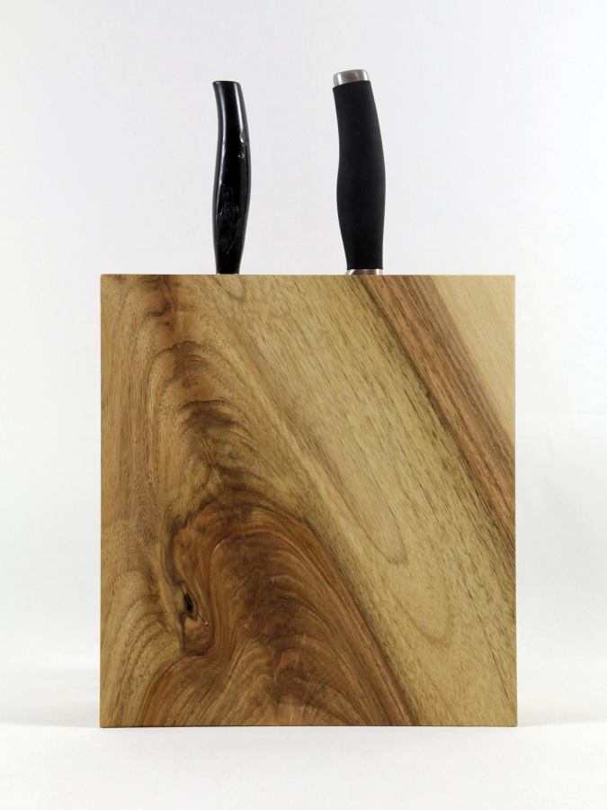 Messerblock Nussbaum 24,8 cm