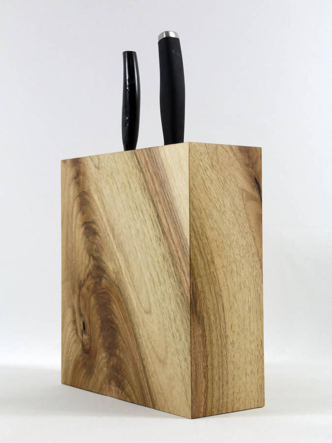 Messerblock Nussbaum 24,8 cm