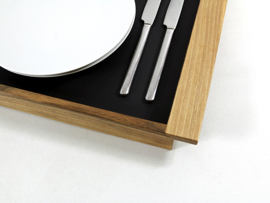 Tablett Walnuss Größe 3 Sonderpreis