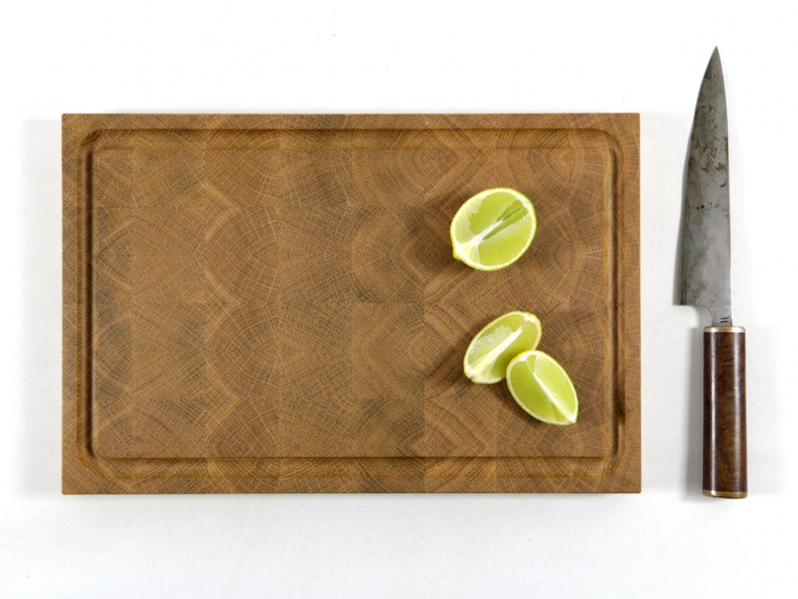 Hirnholzbrett Eiche 35,7 x 23,4 x2,2 cm