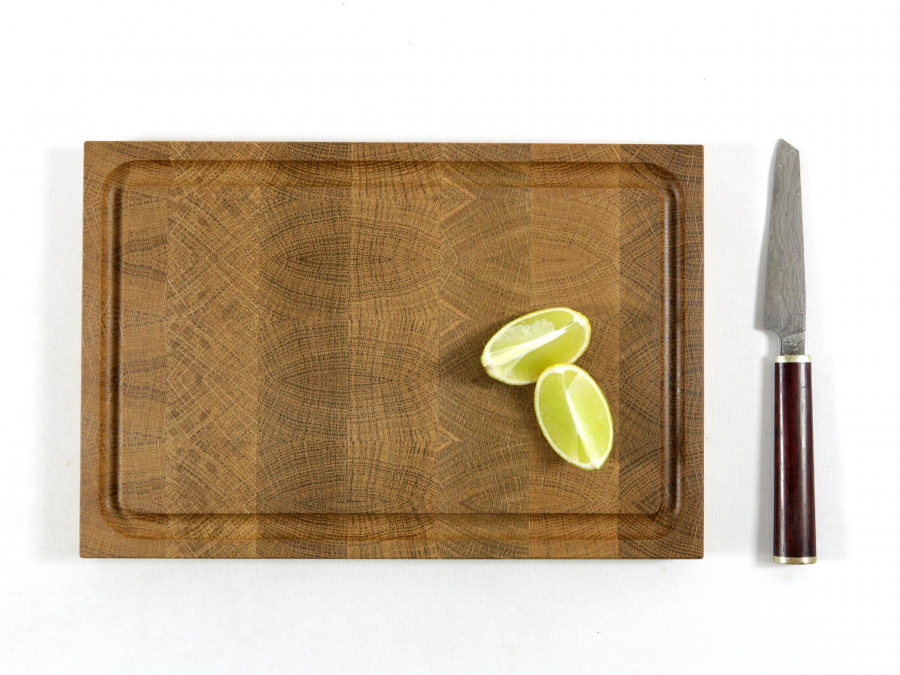 Hirnholzbrett Eiche 30,7 x 20,5 x 1,8 cm