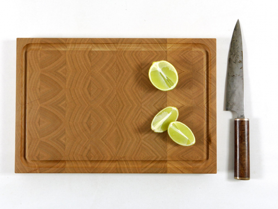 Hirnholzbrett Kirsche 34,7 x 23,3 x 2,2 cm