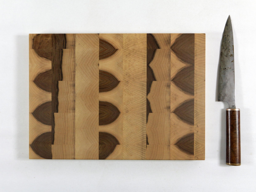 Hirnholzbrett Nussbaum 32,8 x 23,5 x 2