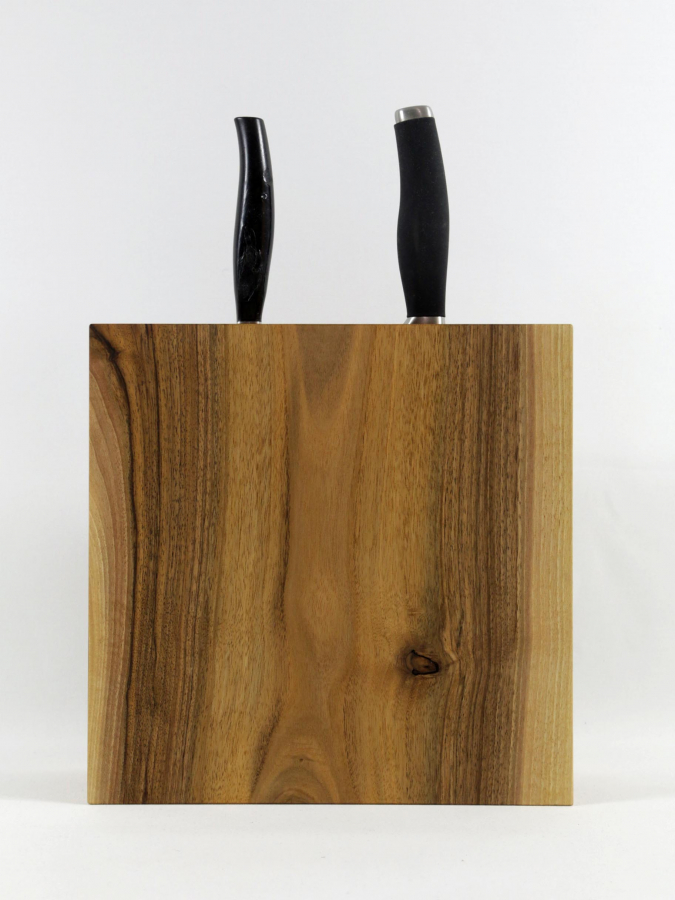 Messerblock Nussbaum 27 cm