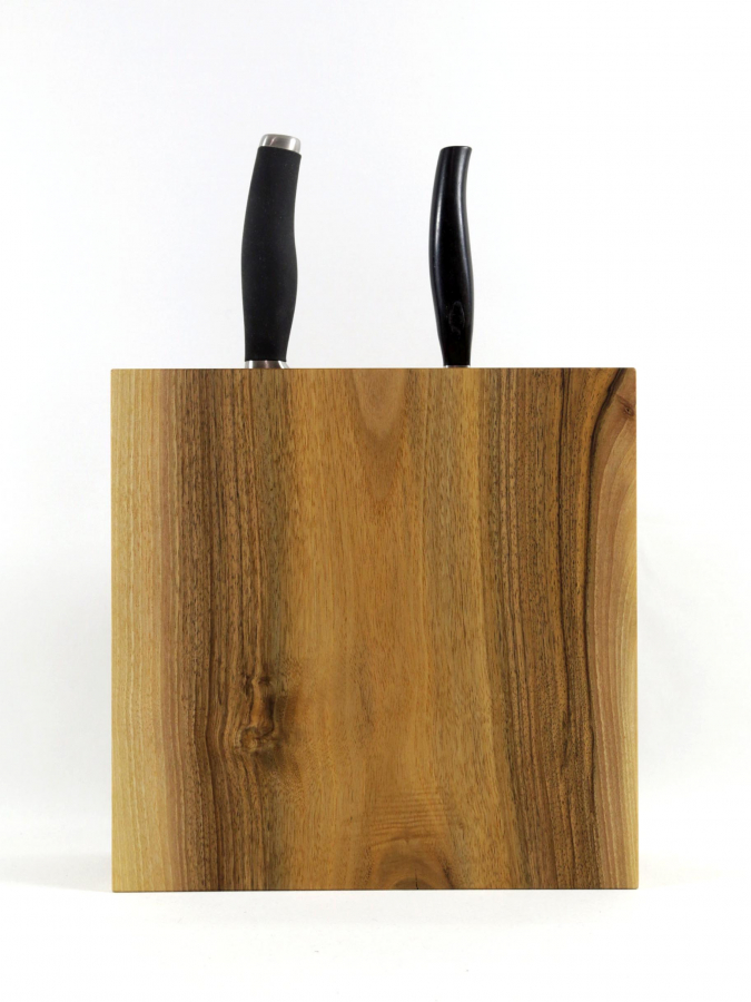 Messerblock Nussbaum 27 cm