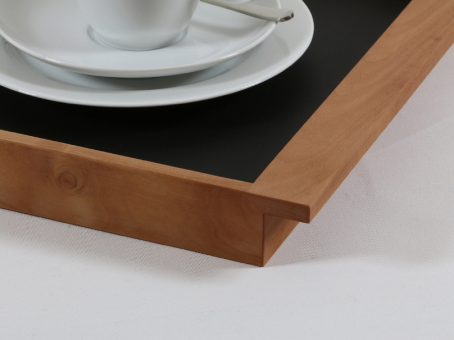 Tablett Elsbeere gedämpft Größe 1