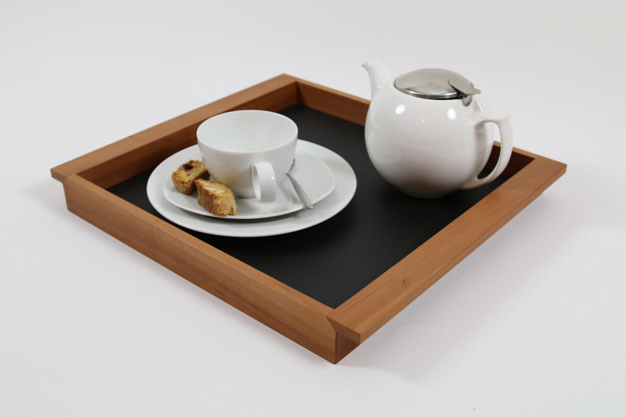 Tablett Elsbeere gedämpft Größe 2