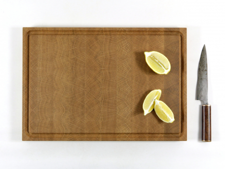 Hirnholzbrett Eiche 46,8 x 32,2 cm