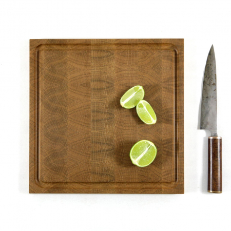 Hirnholzbrett Eiche 29,3 x 29,3 cm