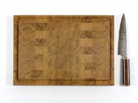 Hirnholzbrett Eiche 38,4 x 26,9 cm 2. Wahl